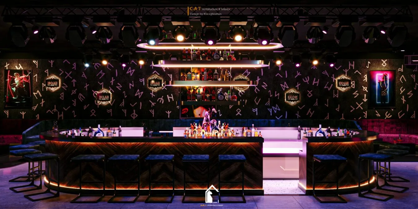 Bar Modern Sketchup Scene Free Download ID: 214000000 (Kts Nghiathan)