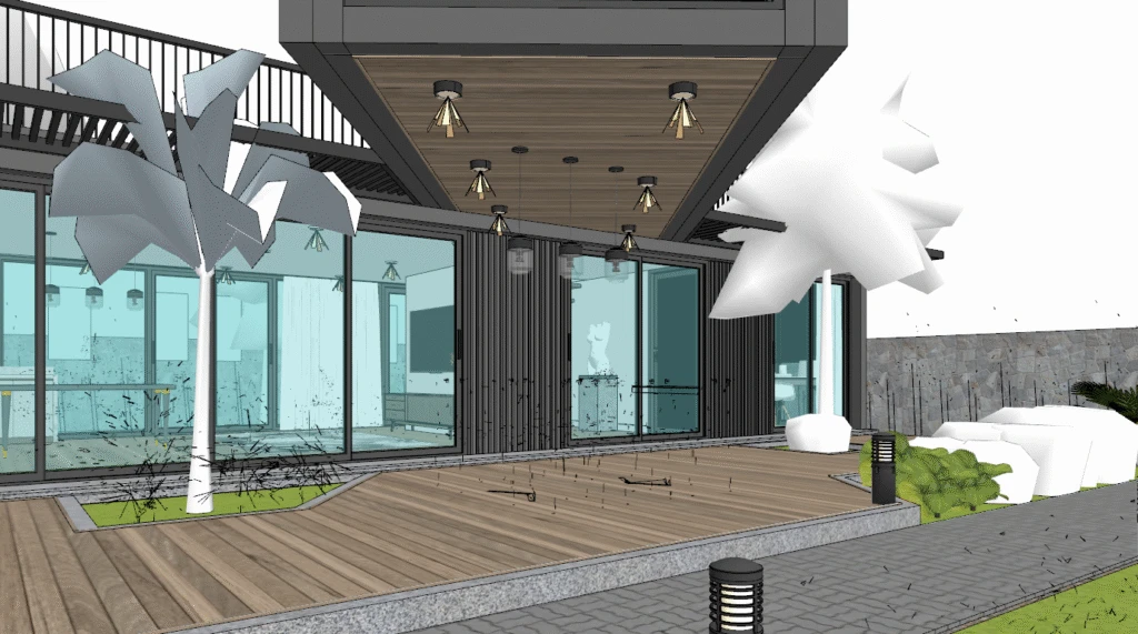 Modern Interior House – SketchUp Model Free Download ID: 4978 (Pham Thanh Cong)