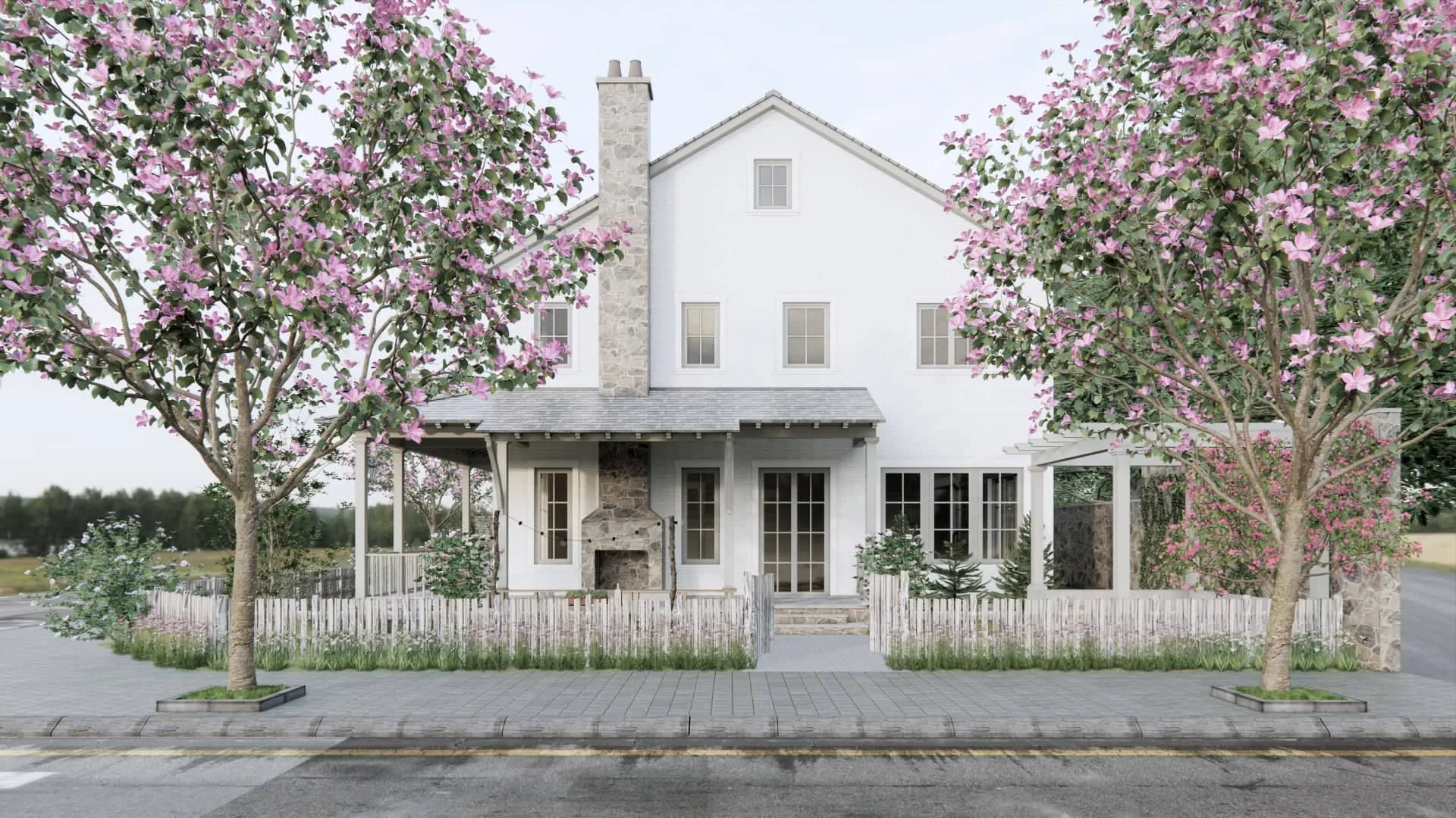 Exterior house scene Sketchup model download ID: 213000089 (Nguyen Anh Duc) Exterior house scene Sketchup model download ID: 213000089 (Nguyen Anh Duc)
