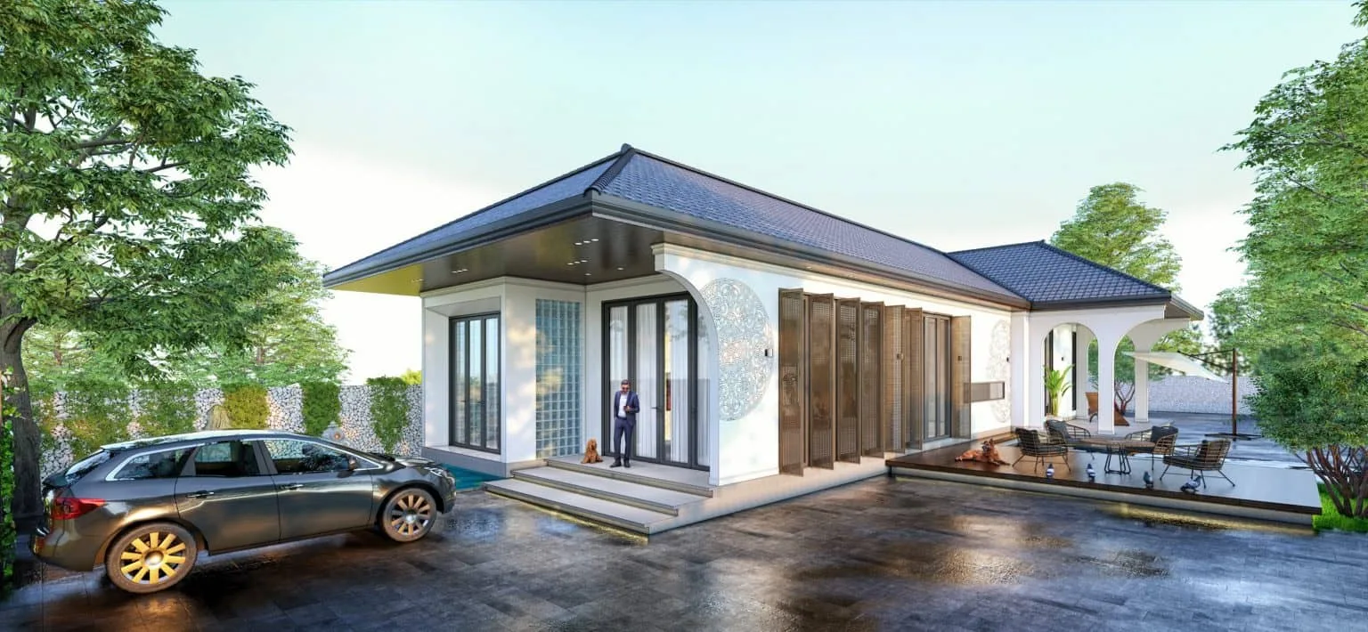 House exterior scene Sketchup model download ID: 213000127 (Kts Trieu) House exterior scene Sketchup model download ID: 213000127 (Kts Trieu)