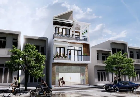 Sketchup exterior house scene model download ID: 2130000126 (Cheshire Kat)