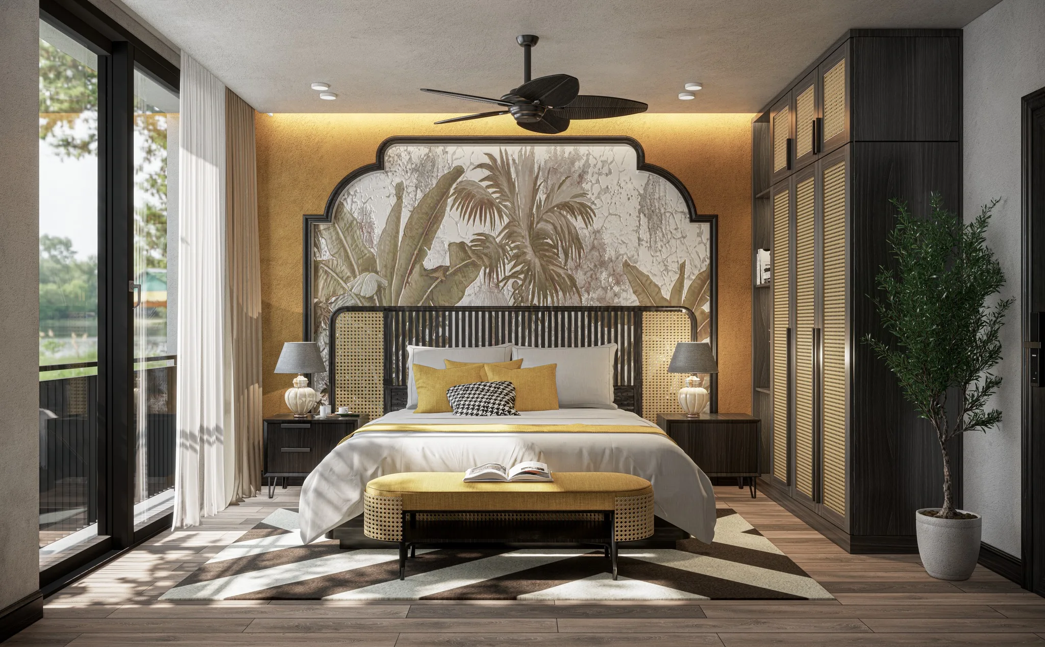 Indochine style bedroom Sketchup model download ID: 101000125 (Ng Ph Huy) Indochine style bedroom Sketchup model download ID: 101000125 (Ng Ph Huy)