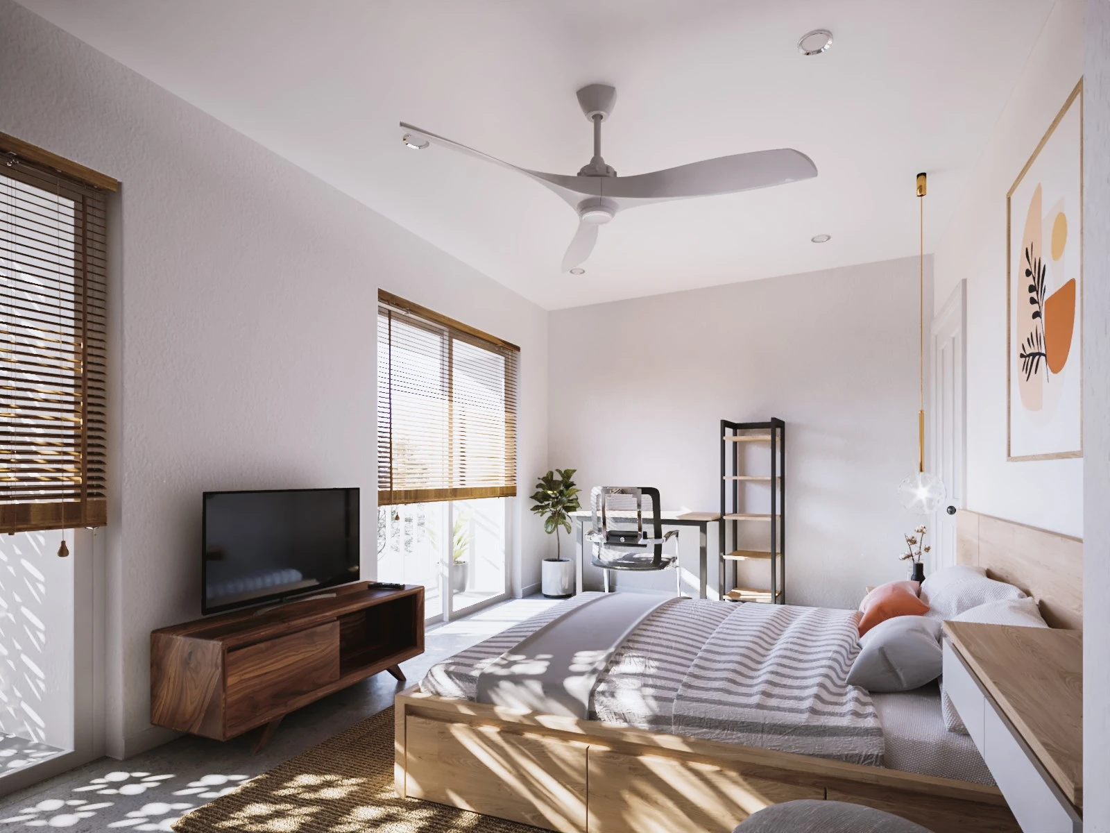 SketchUp Free 3D Model Free Download SketchUp Modern Interior House ID 212000099 (Loc Bao)