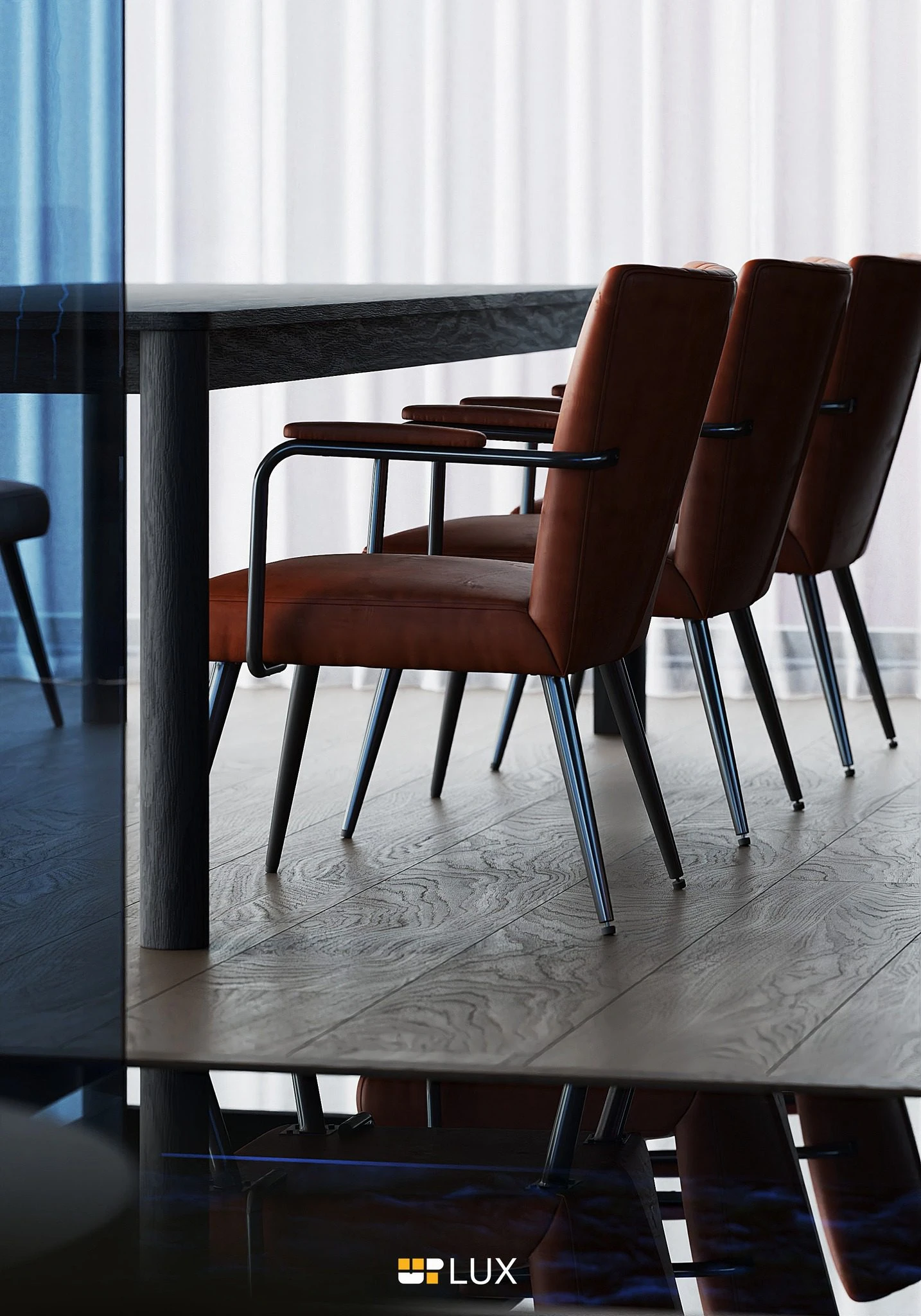 3D Model Free Download SketchUp Modern Living Room - Dining Room Vantage ID 218000225 (Xuan Khanh)