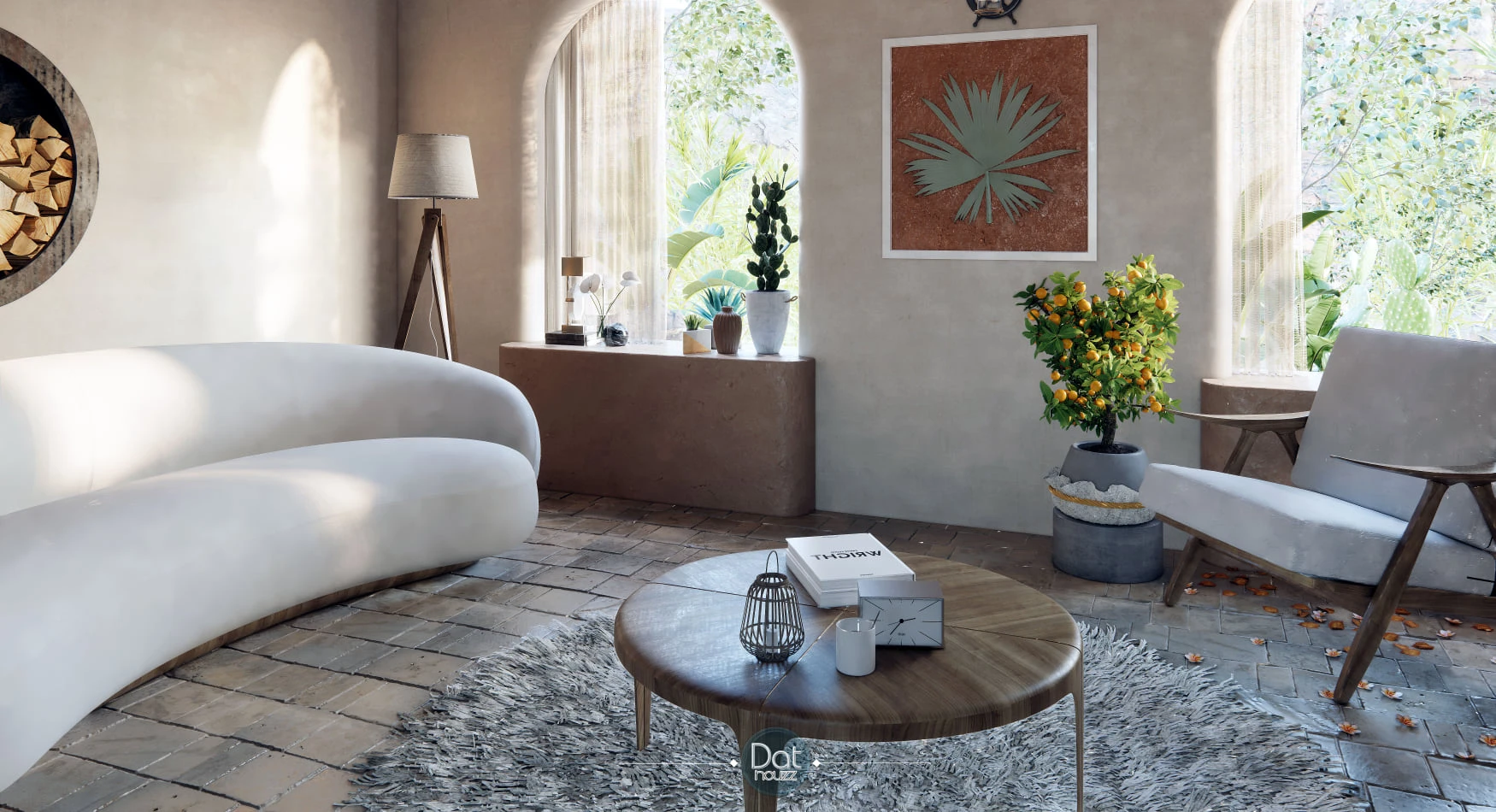 SketchUp Free 3D Model Free Download SketchUp Modern Living Room Enscape ID 100000334 (Dat Houzz)