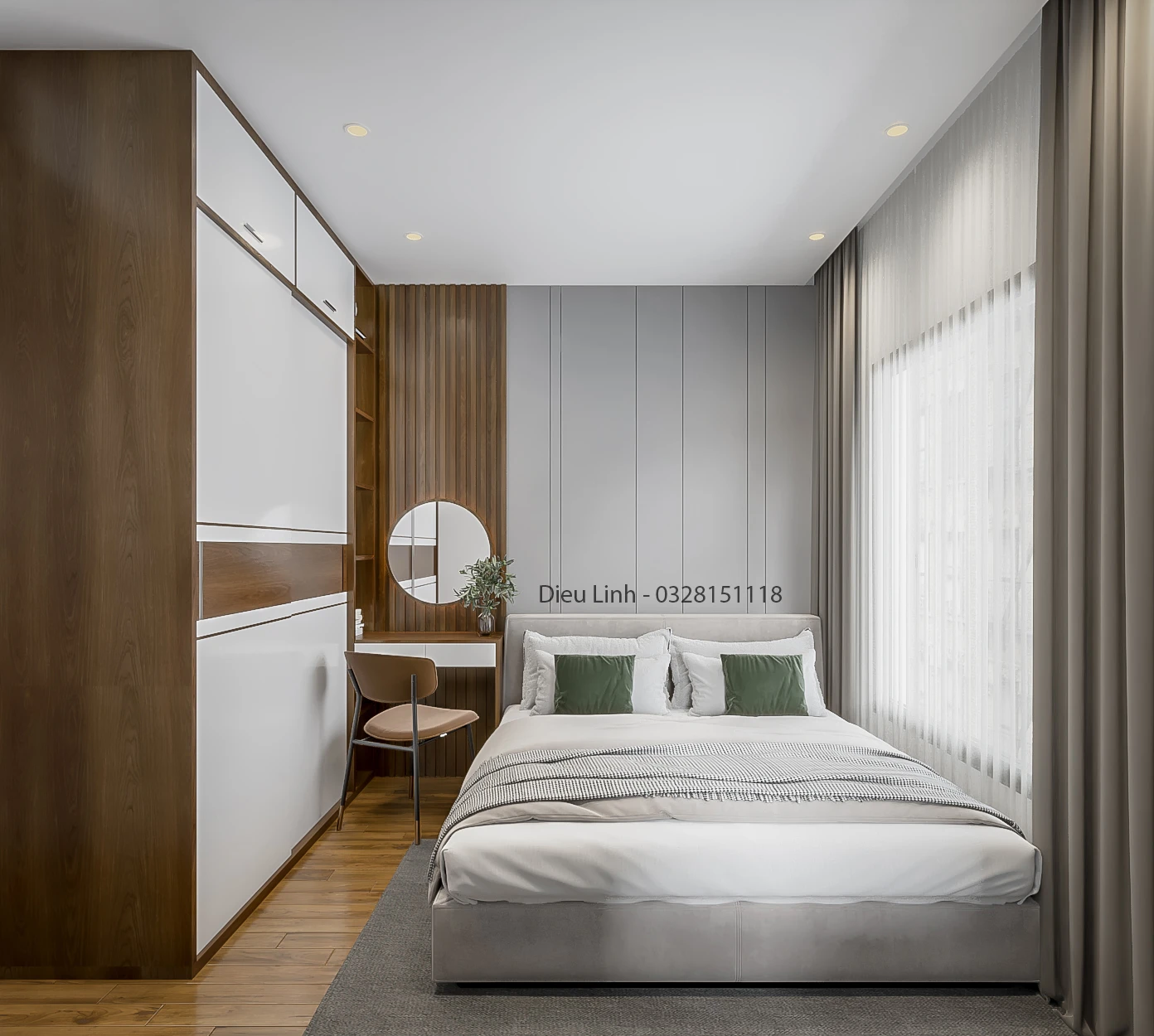 Apartment 3D Model Free Download SketchUp Modern ID 106000163 (Dieu Linh)