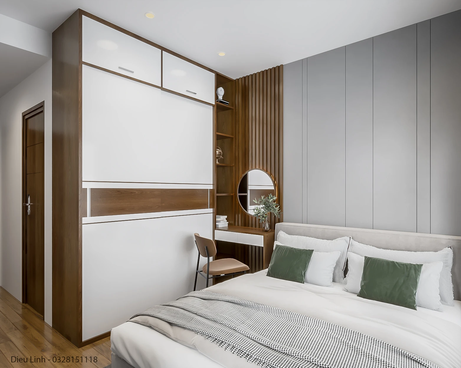 Apartment 3D Model Free Download SketchUp Modern ID 106000163 (Dieu Linh)