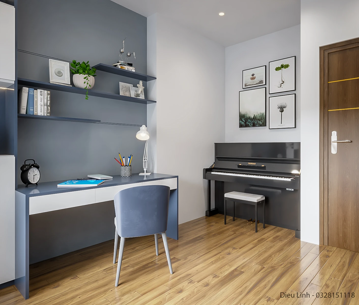 Apartment 3D Model Free Download SketchUp Modern ID 106000163 (Dieu Linh)