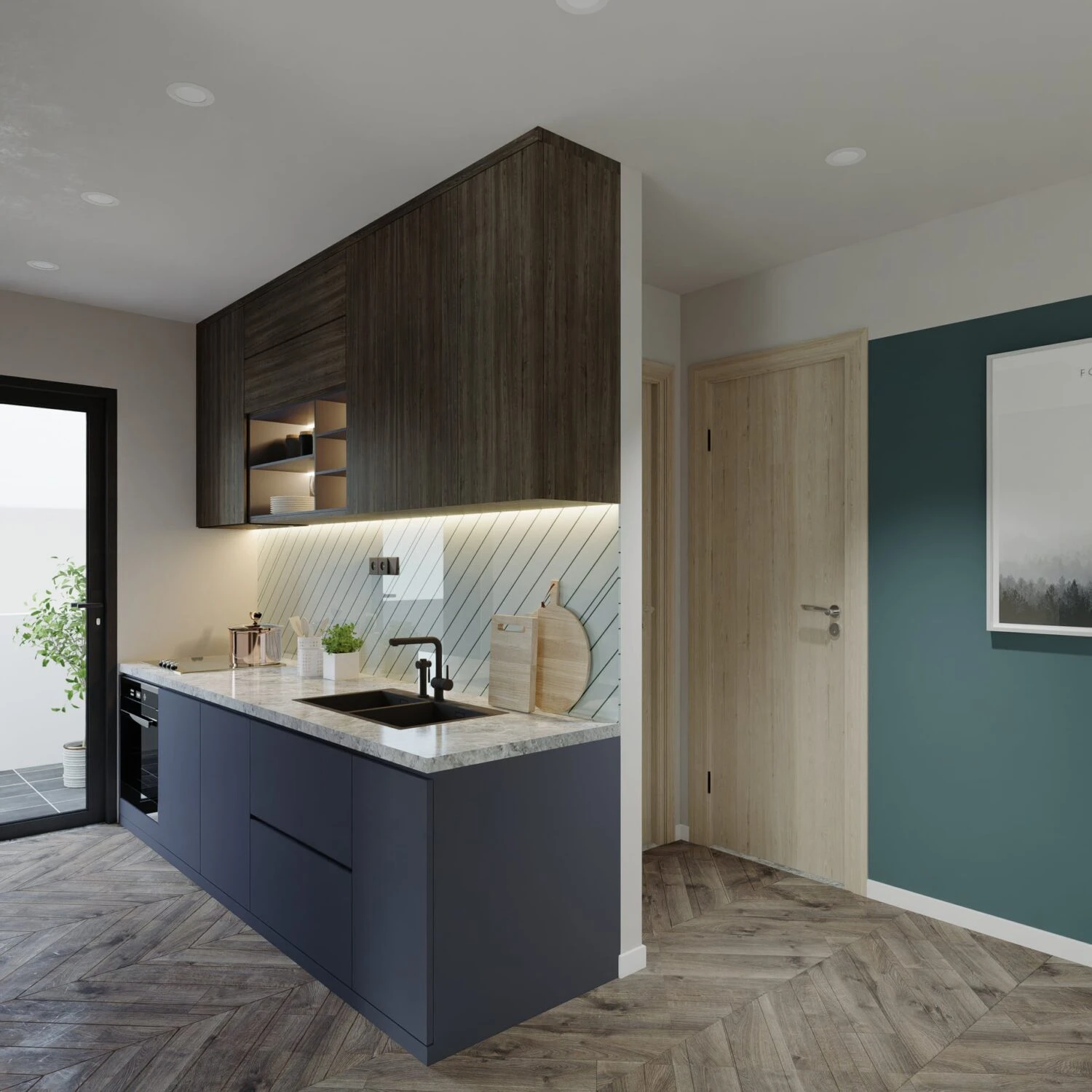 Apartment Modern D5 SketchUp Model Free Download ID 106000191 (Quoc Vi Phan Phan)