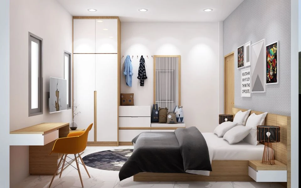 Apartment Modern Vray 3D Model Free Download SketchUp ID 106000143 (Hoang Long)