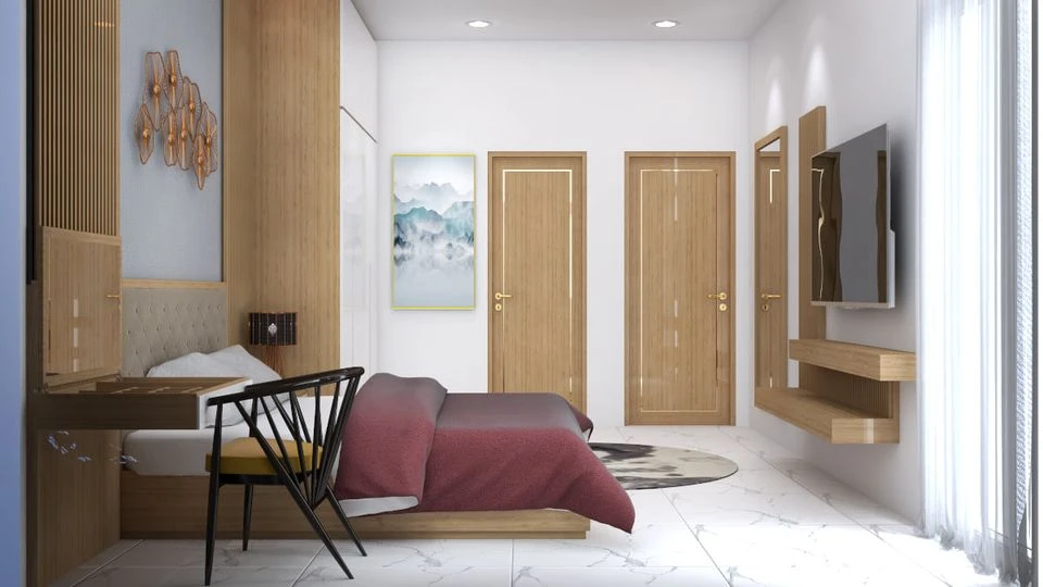 Apartment Modern Vray 3D Model Free Download SketchUp ID 106000143 (Hoang Long)