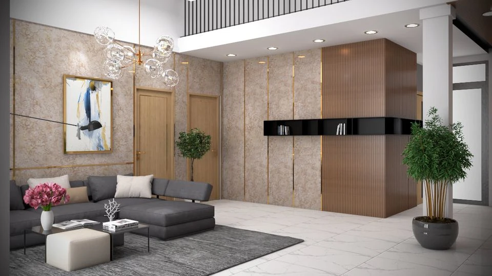 Apartment Modern Vray 3D Model Free Download SketchUp ID 106000143 (Hoang Long)