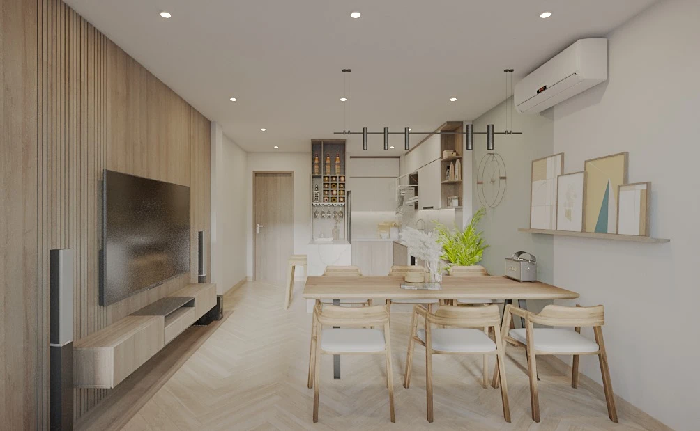 Apartment Modern Vray 3D Model Free Download SketchUp ID 106000173 (Quoc Anh)