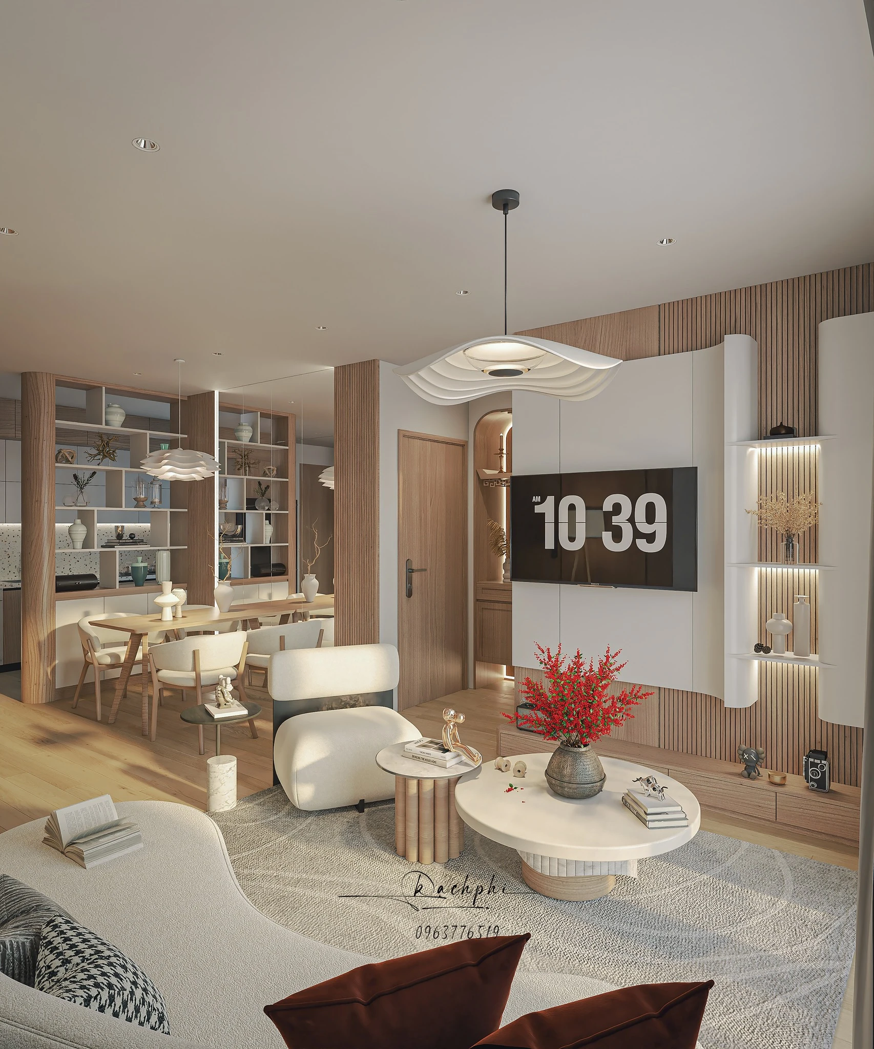 SketchUp Free Apartment Modern Vray Sketchup Model Free Download ID 106000193 (Phi Bach)