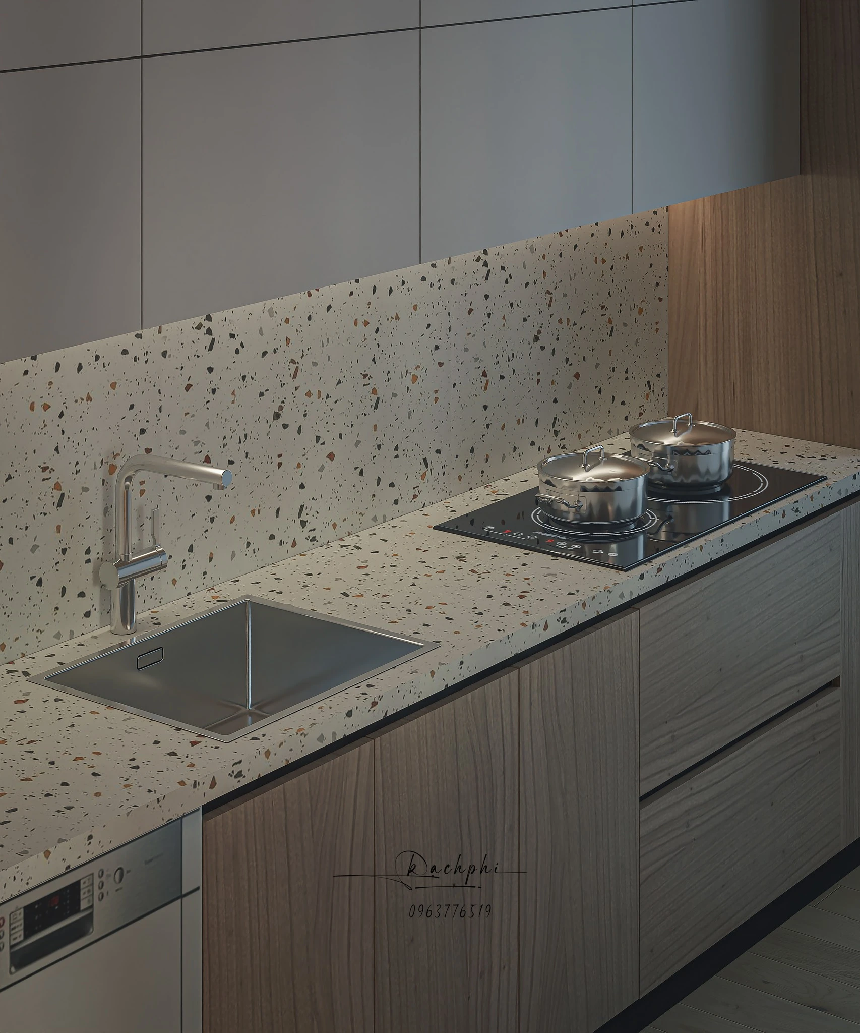 SketchUp Free Apartment Modern Vray Sketchup Model Free Download ID 106000193 (Phi Bach)