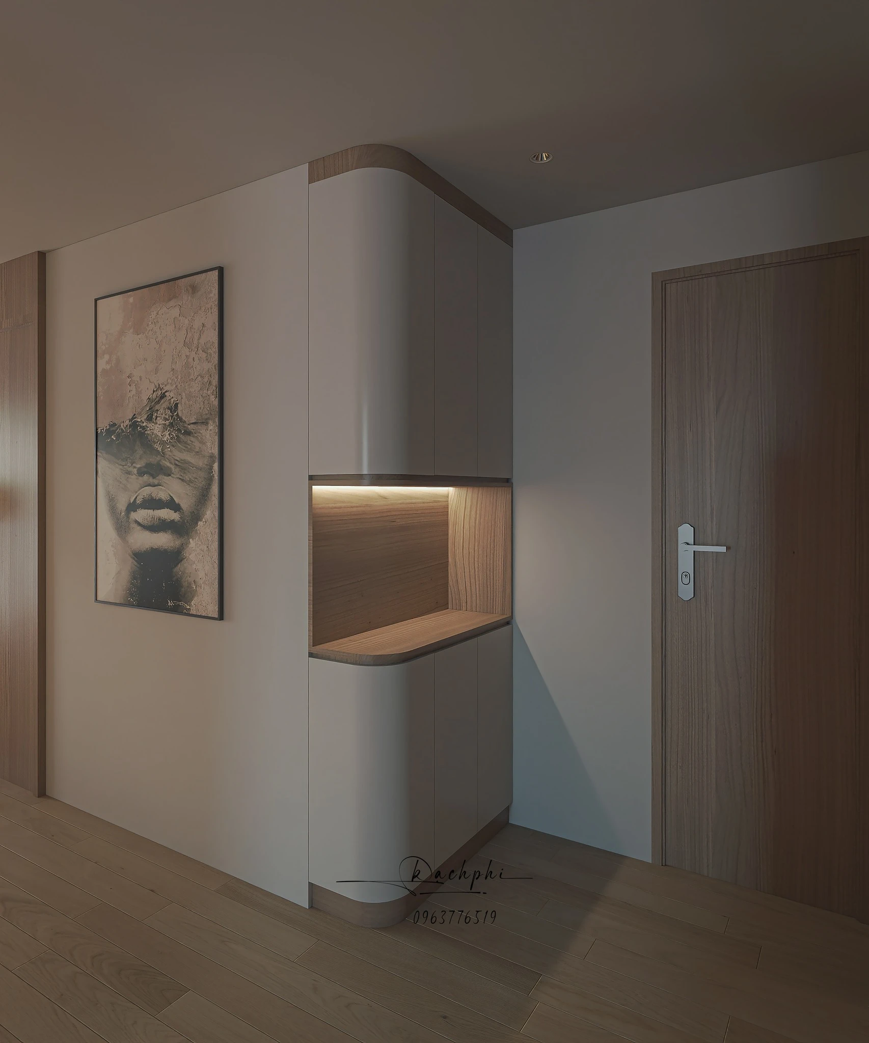 SketchUp Free Apartment Modern Vray Sketchup Model Free Download ID 106000193 (Phi Bach)