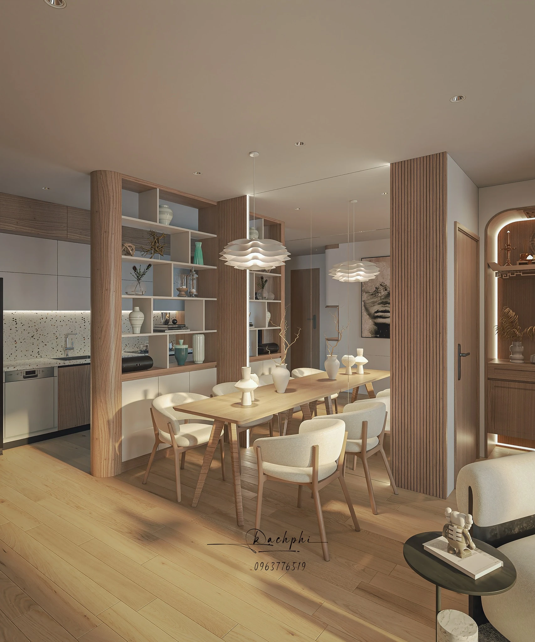 SketchUp Free Apartment Modern Vray Sketchup Model Free Download ID 106000193 (Phi Bach)