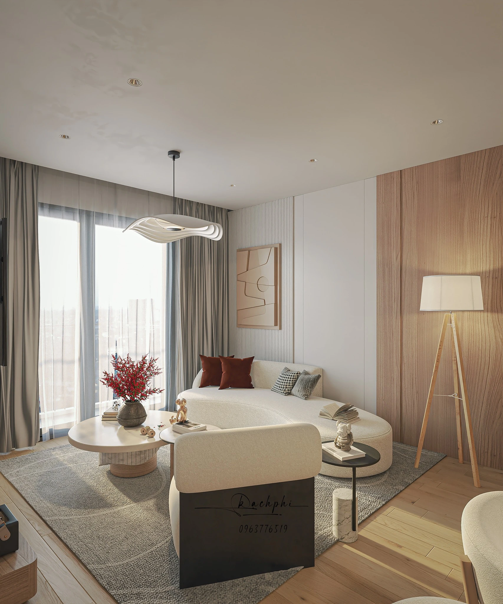 SketchUp Free Apartment Modern Vray Sketchup Model Free Download ID 106000193 (Phi Bach)