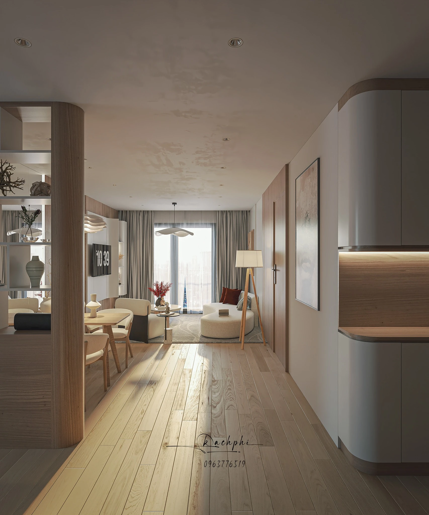 SketchUp Free Apartment Modern Vray Sketchup Model Free Download ID 106000193 (Phi Bach)