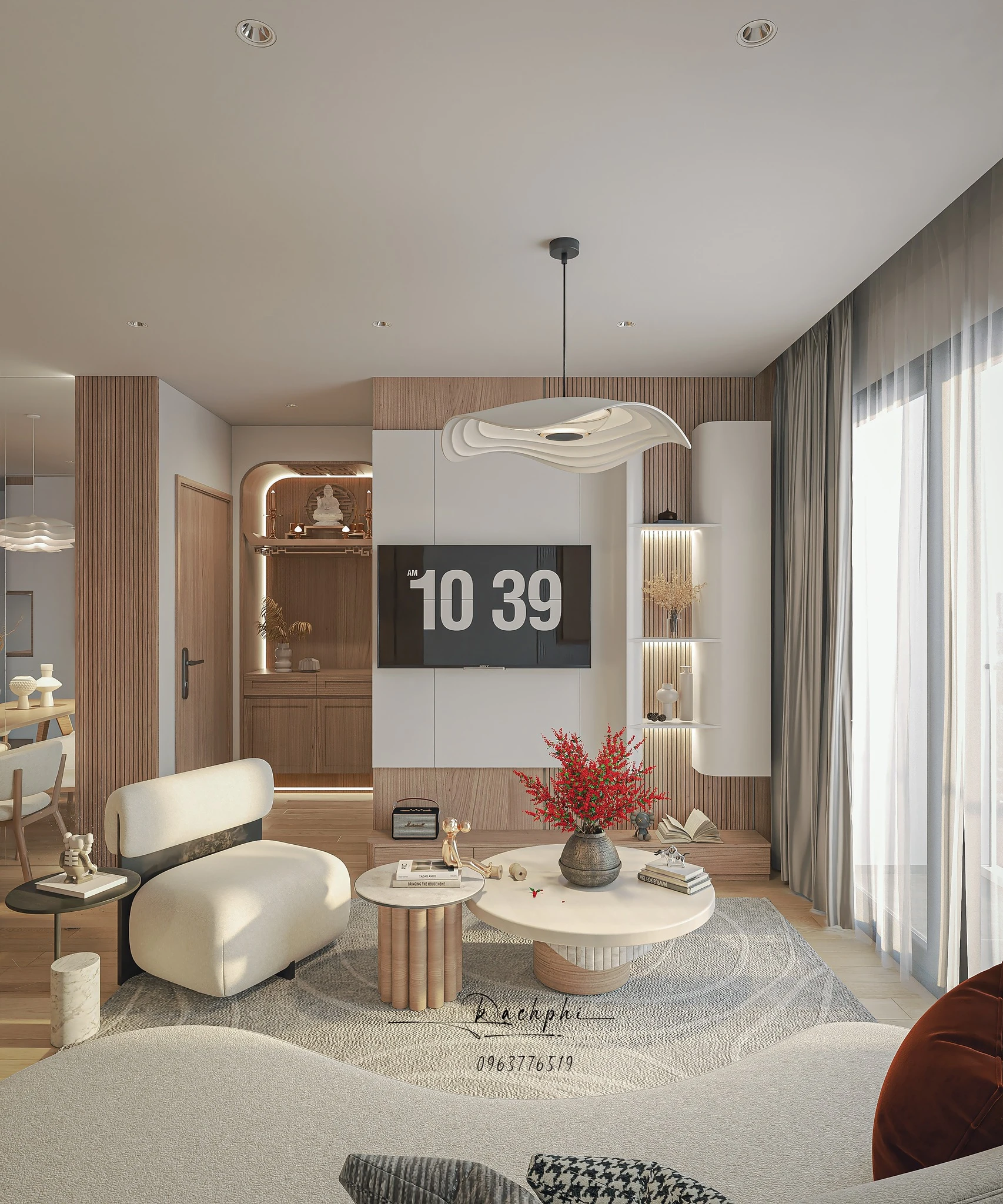 SketchUp Free Apartment Modern Vray Sketchup Model Free Download ID 106000193 (Phi Bach)