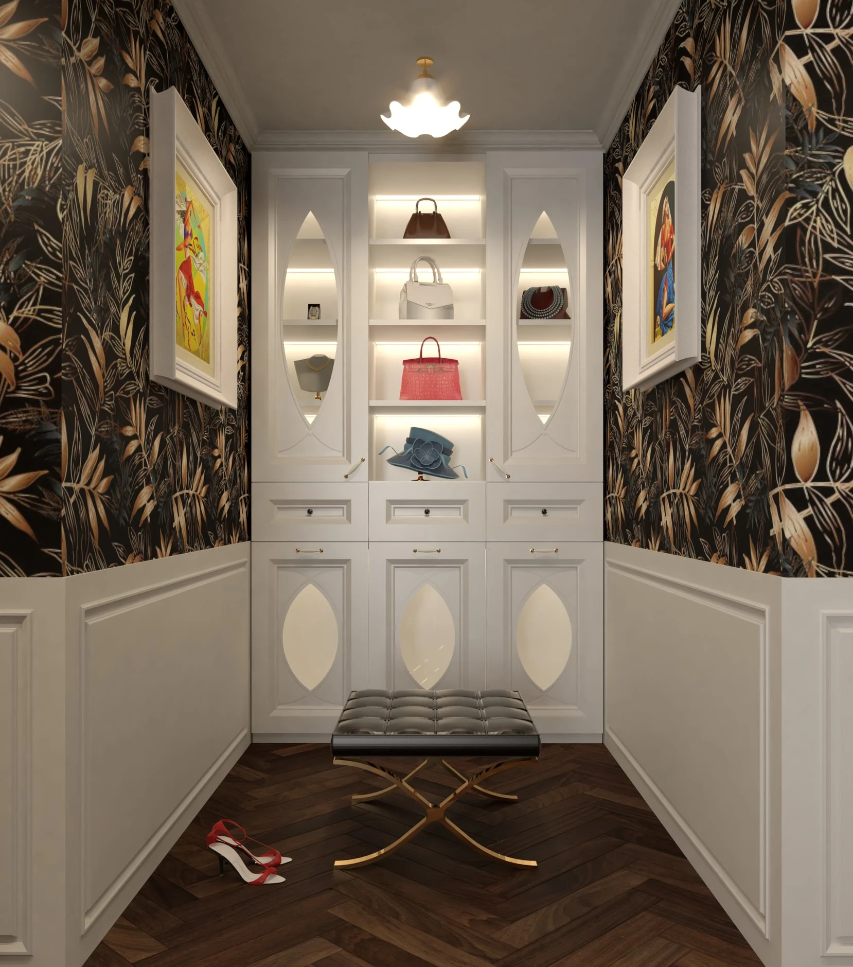 Apartment SketchUp Free Model Neo Classic Download ID 106000152 (Duc Vinh Nguyen)