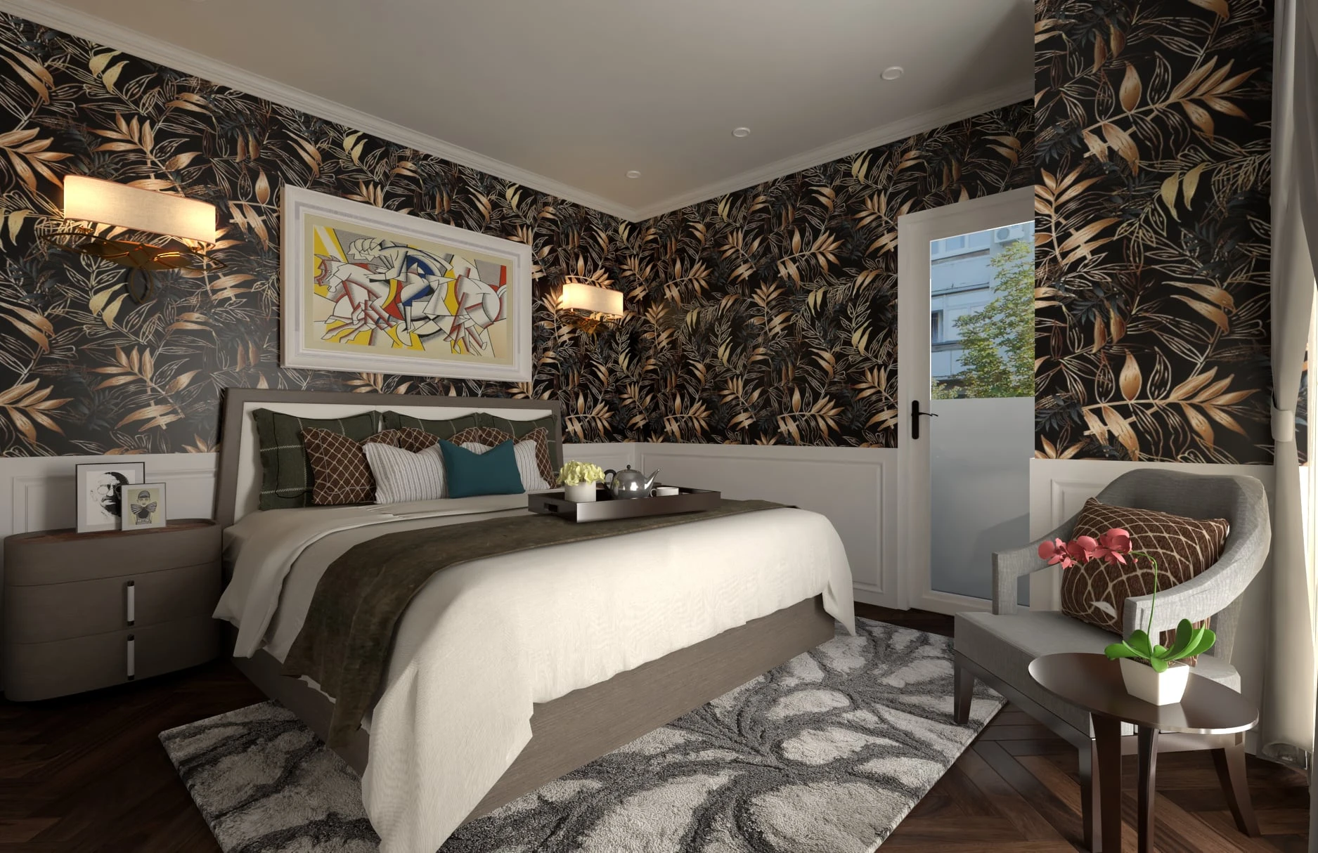 Apartment SketchUp Free Model Neo Classic Download ID 106000152 (Duc Vinh Nguyen)