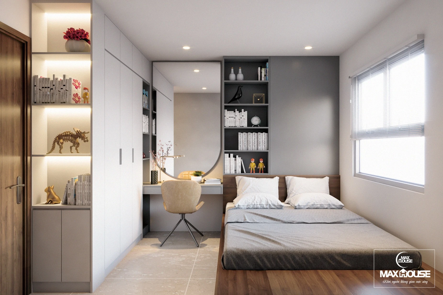 Apartment SketchUp Model Free Download Modern ID 106000151 (Nguyen Tan Phuong)