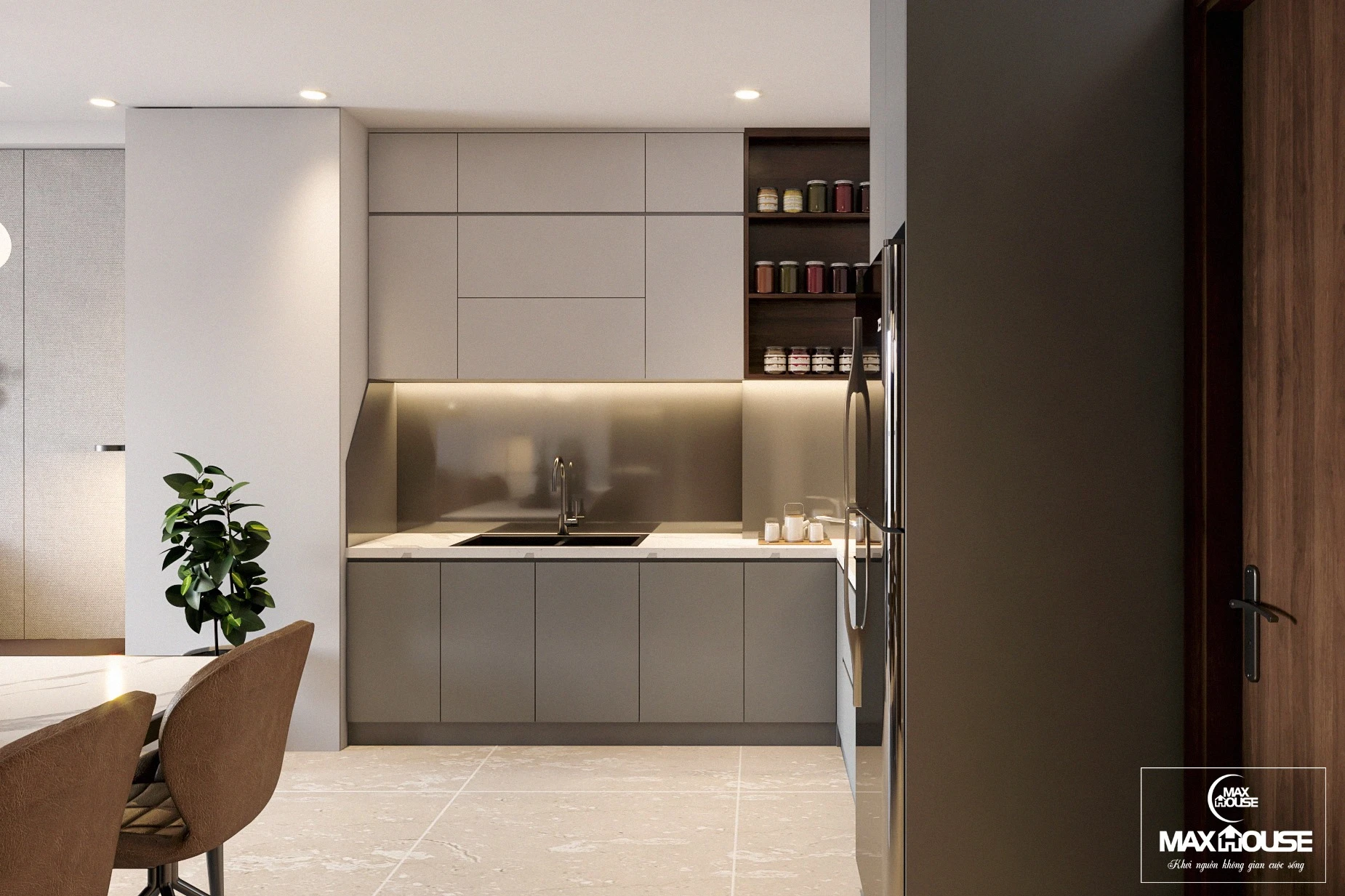 Apartment SketchUp Model Free Download Modern ID 106000151 (Nguyen Tan Phuong)