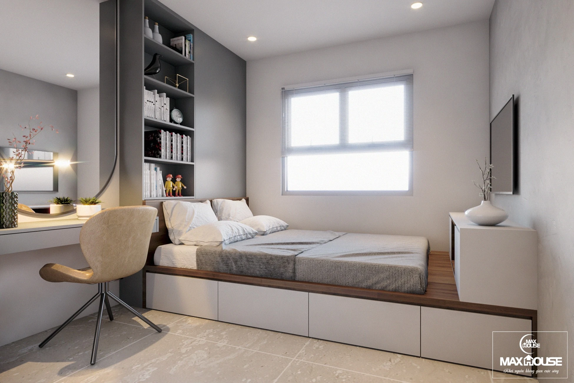 Apartment SketchUp Model Free Download Modern ID 106000151 (Nguyen Tan Phuong)