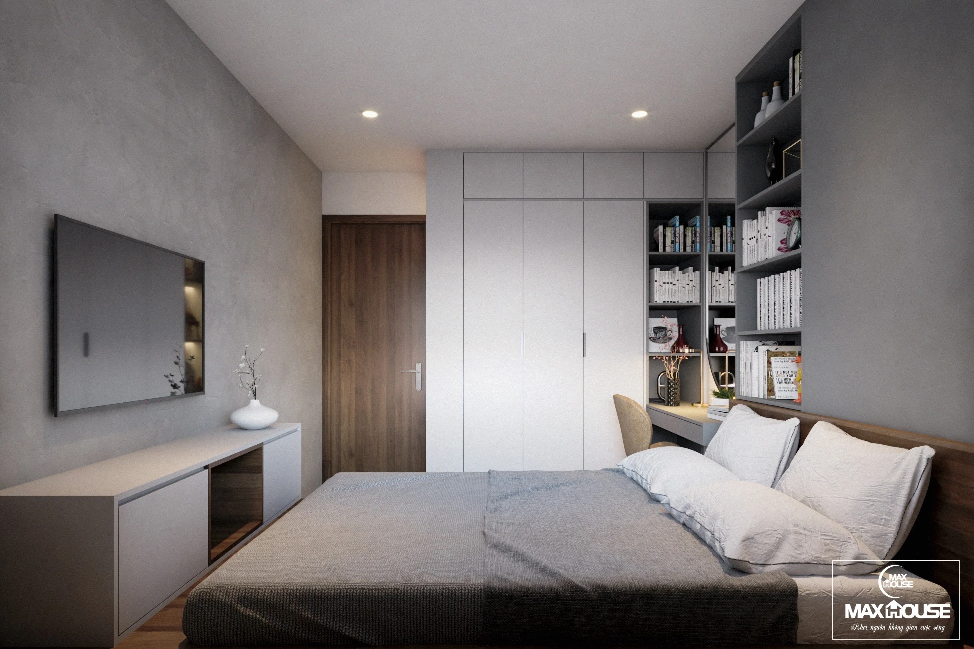 Apartment SketchUp Model Free Download Modern ID 106000151 (Nguyen Tan Phuong)