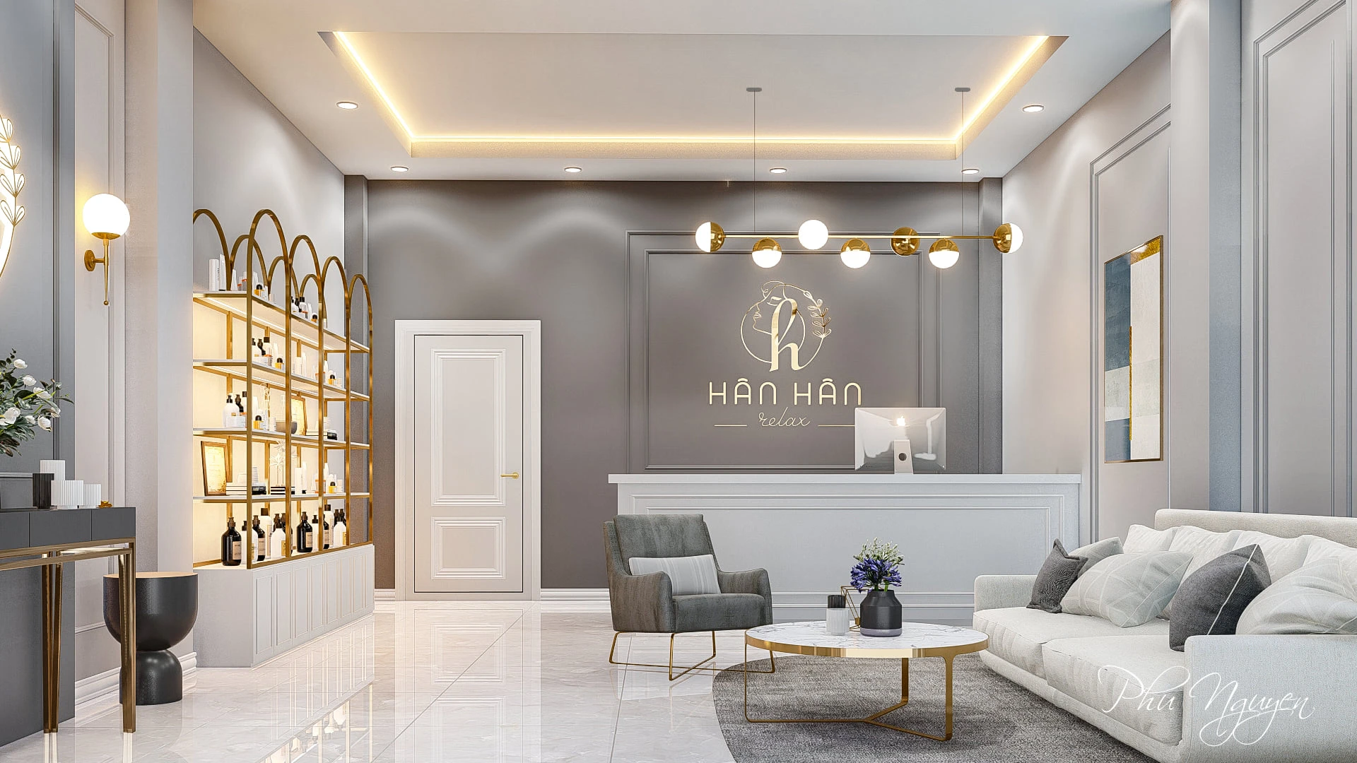 Beauty Spa Neo Classic SketchUp Model Download Free ID 217000005 (Phu Nguyen)