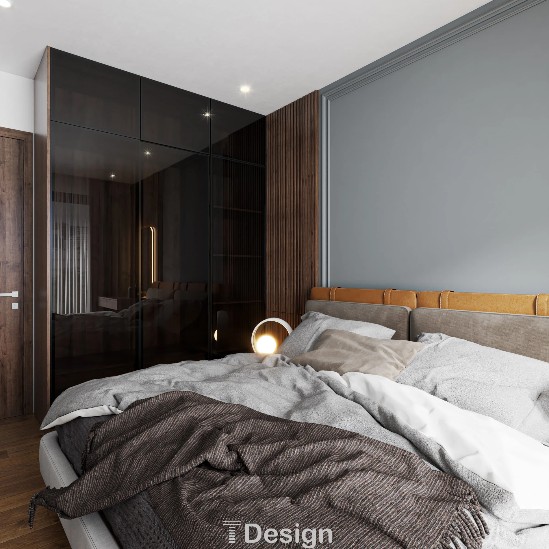 SketchUp Free Bedroom Enscape Model Free Download Modern ID 101000502 (Trong Thanh)