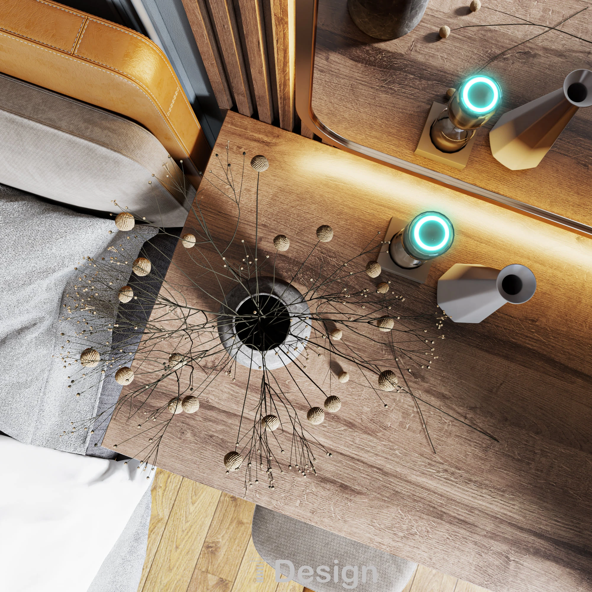 SketchUp Free Bedroom Enscape Model Free Download Modern ID 101000502 (Trong Thanh)