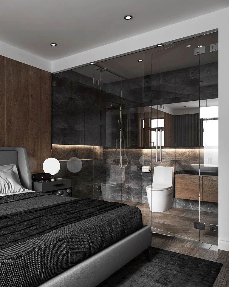 SketchUp Free Bedroom Enscape Model Free Download Vray Modern ID 101000283 (Duc Nguyen)