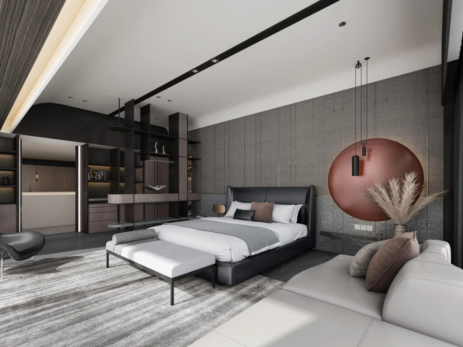 Bedroom Enscape Model Free Download Vray Modern ID 101000672 (To Tien Vu)