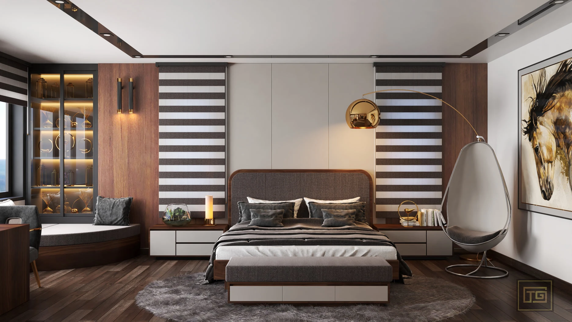 Bedroom Free Sketchup Models Download Modern ID 101000400 (Xuan Khanh)