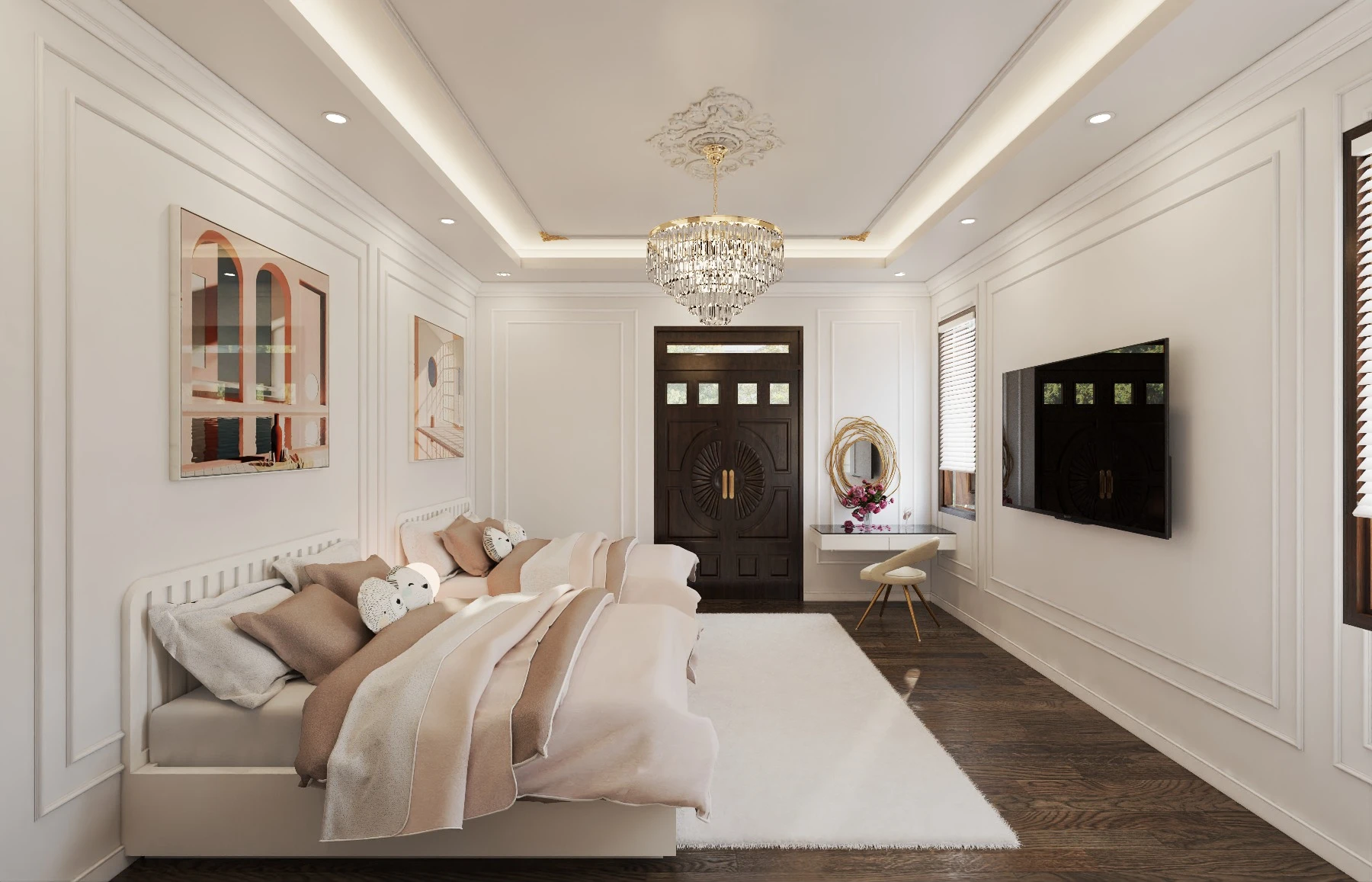 Bedroom Free Sketchup Models Download Modern ID 101000575 (Le Dinh Nam)