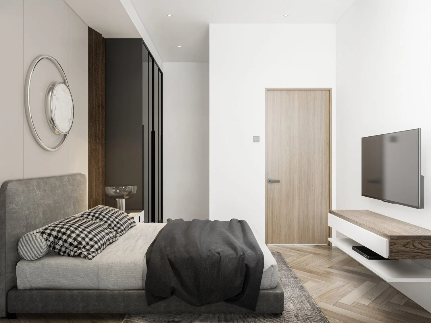 Bedroom Free Sketchup Models Download Modern ID 101000619 (Tuan Quang)