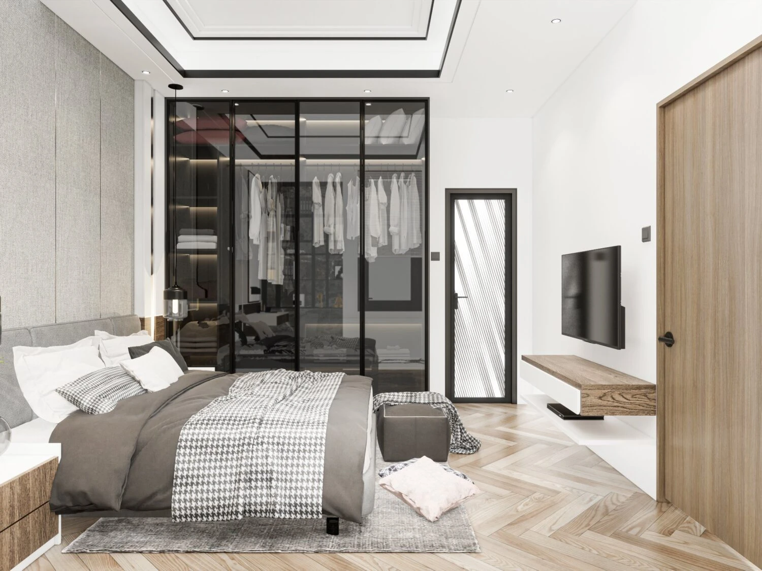 Bedroom Free Sketchup Models Download Modern ID 101000619 (Tuan Quang)