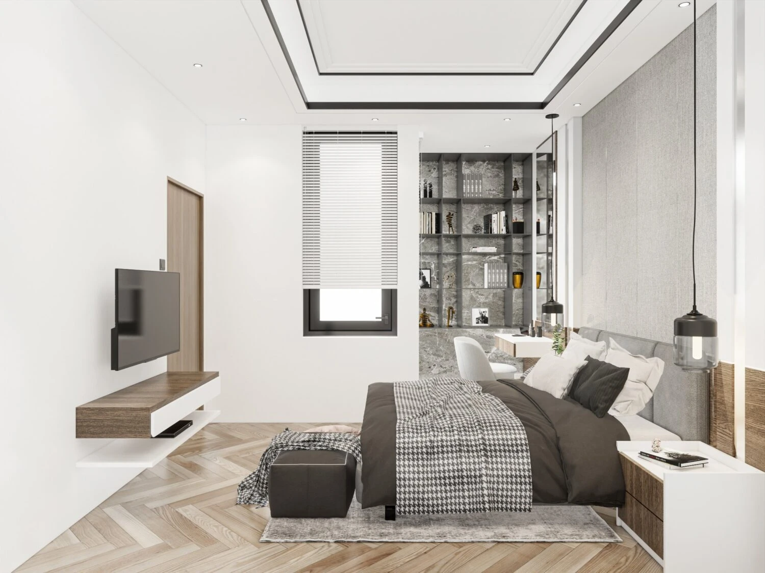 Bedroom Free Sketchup Models Download Modern ID 101000619 (Tuan Quang)