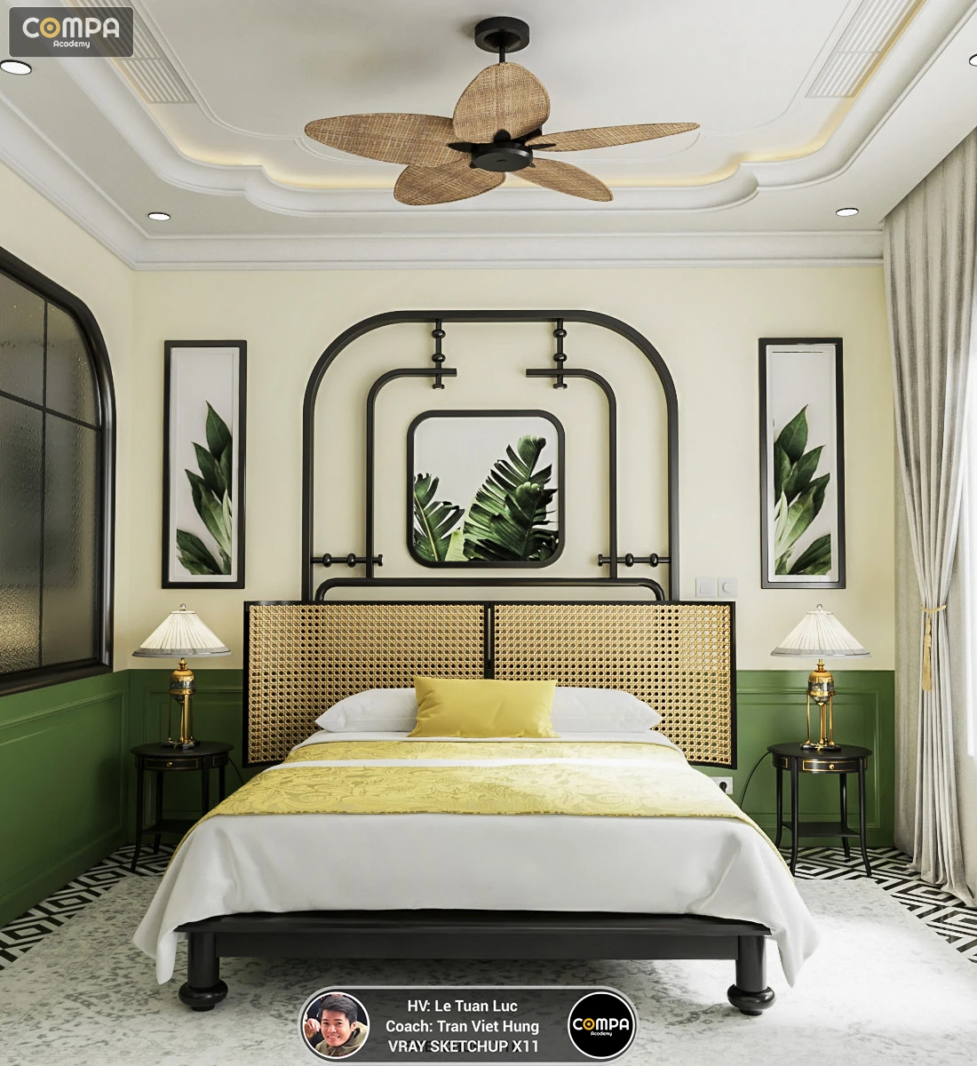 Bedroom Free Sketchup Models Download Vray Indochine ID 101000416 (Tran Viet Hung)