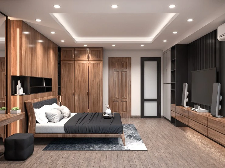 SketchUp Free Bedroom Free Sketchup Models Download Vray Modern ID 101000390