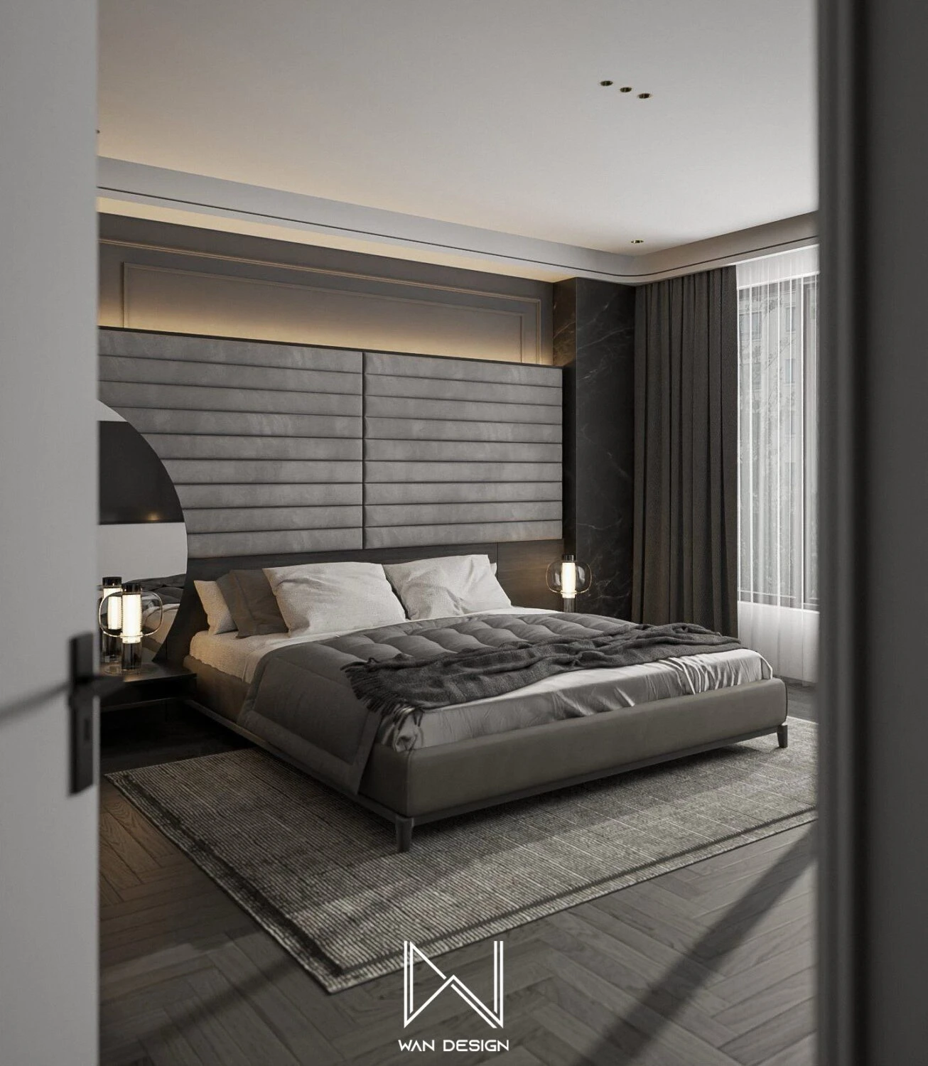 Bedroom Free Sketchup Models Download Vray Modern ID 101000719 (Duc Nam)