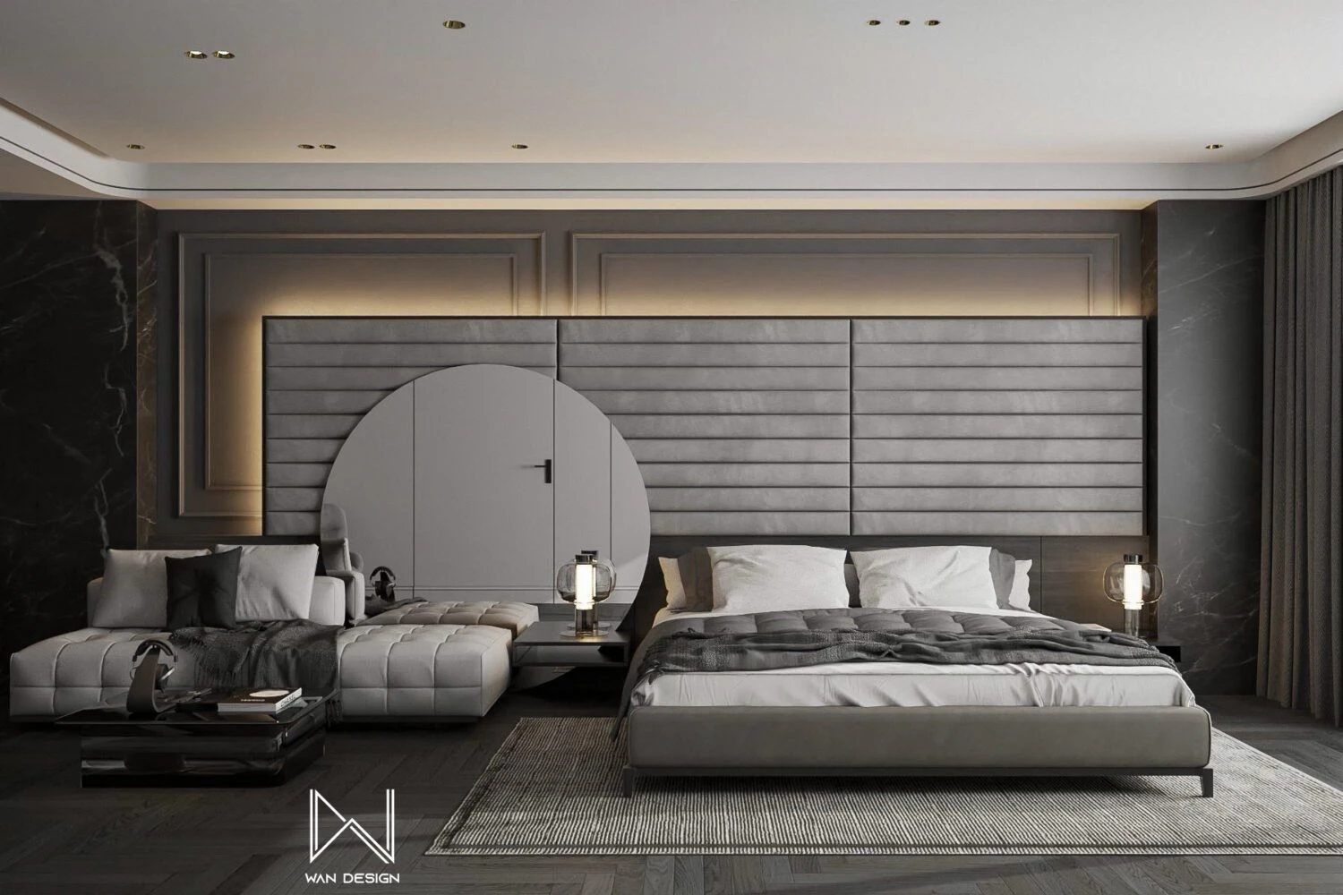 Bedroom Free Sketchup Models Download Vray Modern ID 101000719 (Duc Nam)