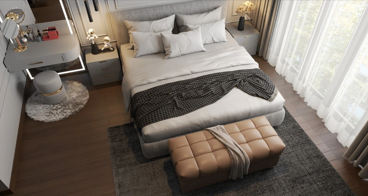 SketchUp Free Bedroom Free Sketchup Models Download Vray Neo Classic ID 101000625 (Dinh Thanh)