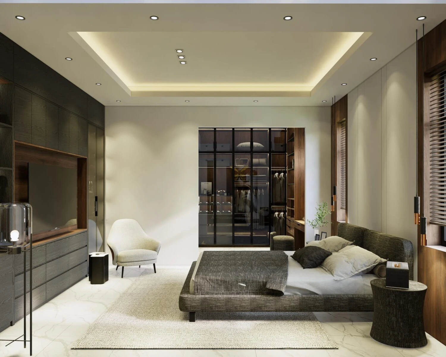 SketchUp Free Bedroom Free Sketchup Scene Download Enscape Modern ID 101000694 (Kim Phong)