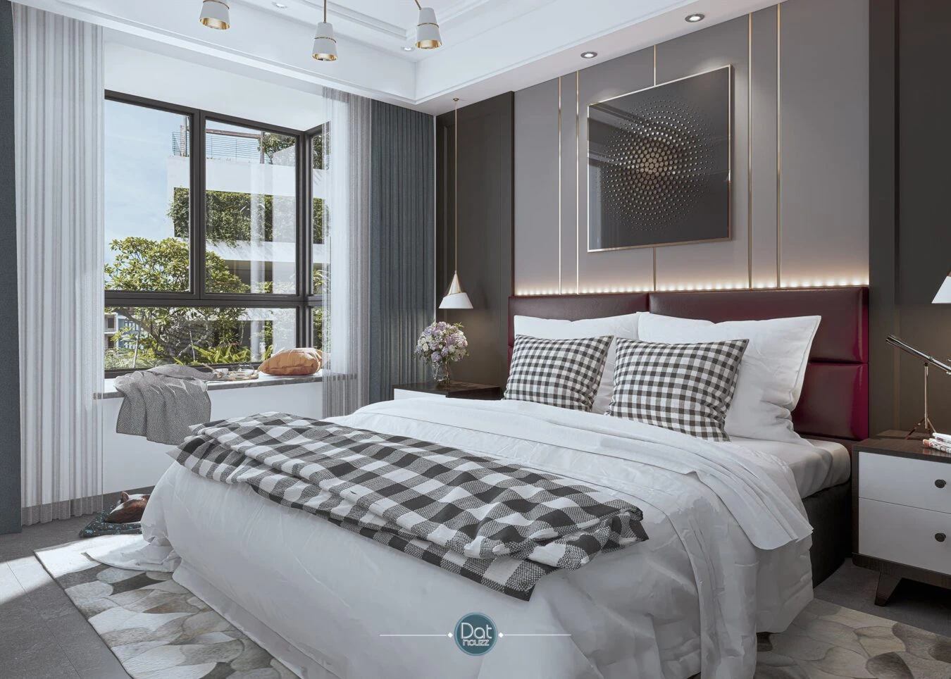 Bedroom Free Sketchup Scene Download Modern ID 101000594 (Dat Houzz)