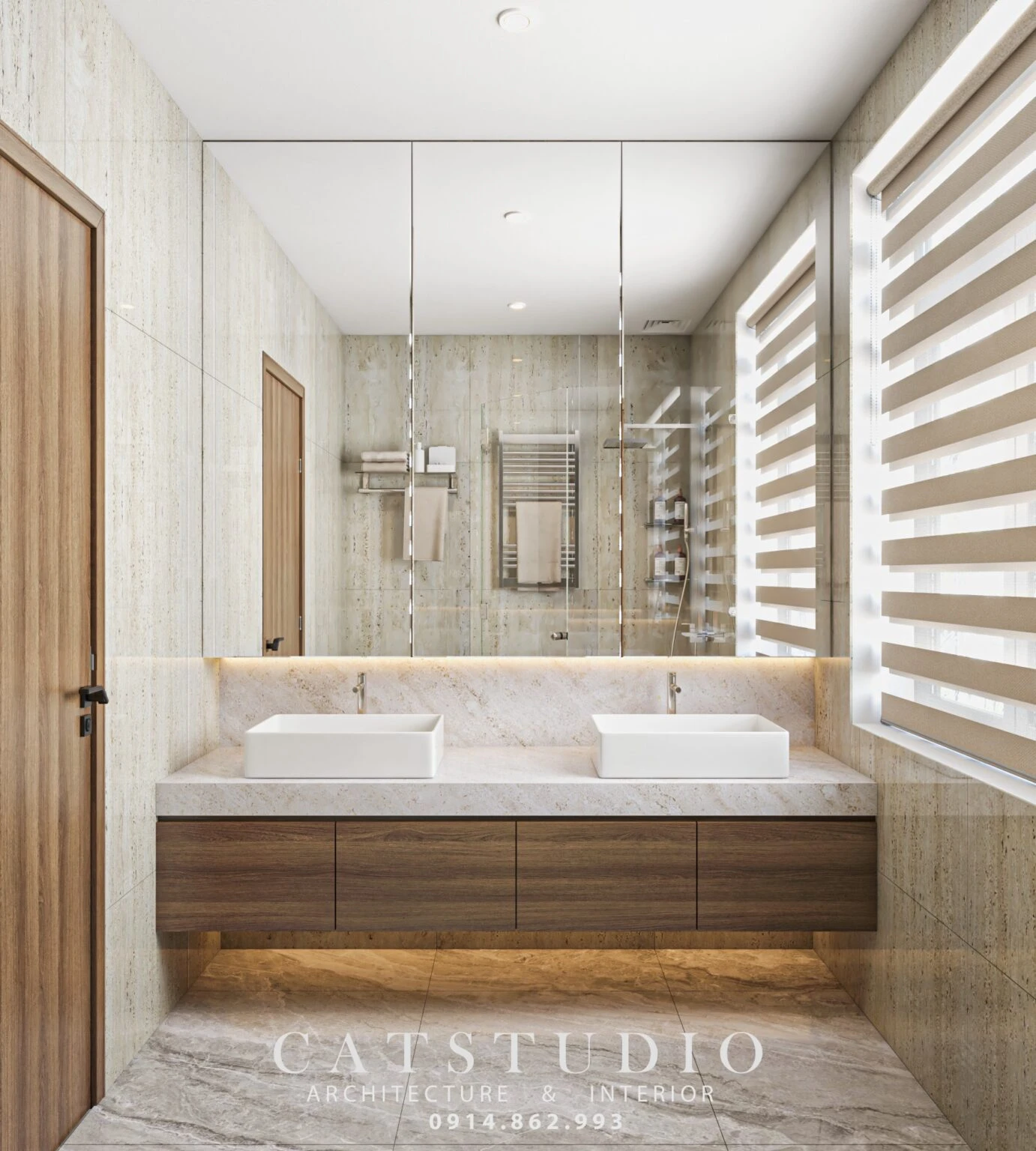 Bedroom Free Sketchup Scene Download Modern ID 101000704 (Kts Nghiathan)