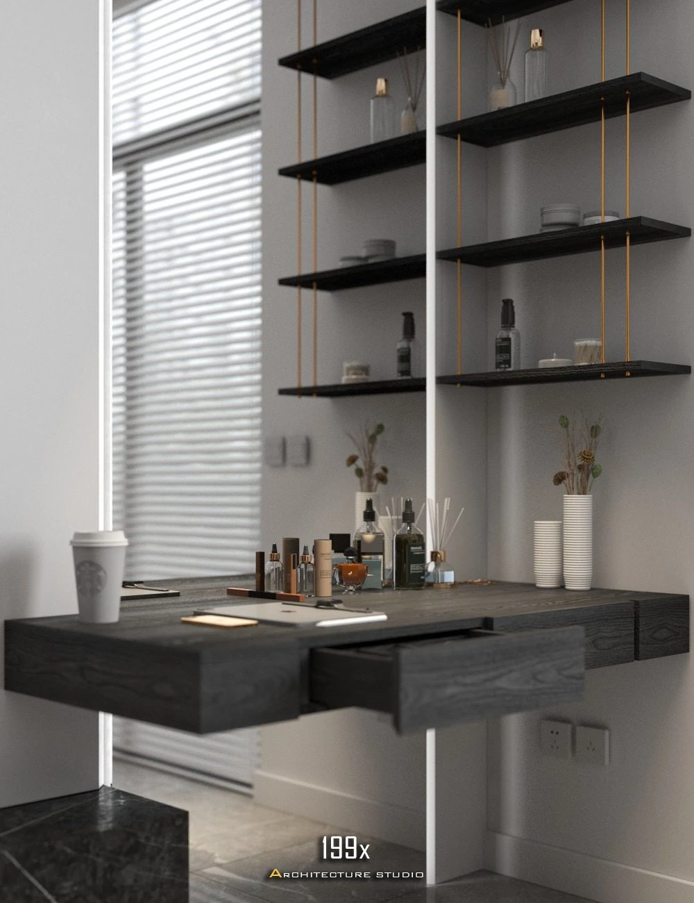 SketchUp Free Bedroom Free Sketchup Scene Download Vray Modern ID 101000724 (My Hong Vu)