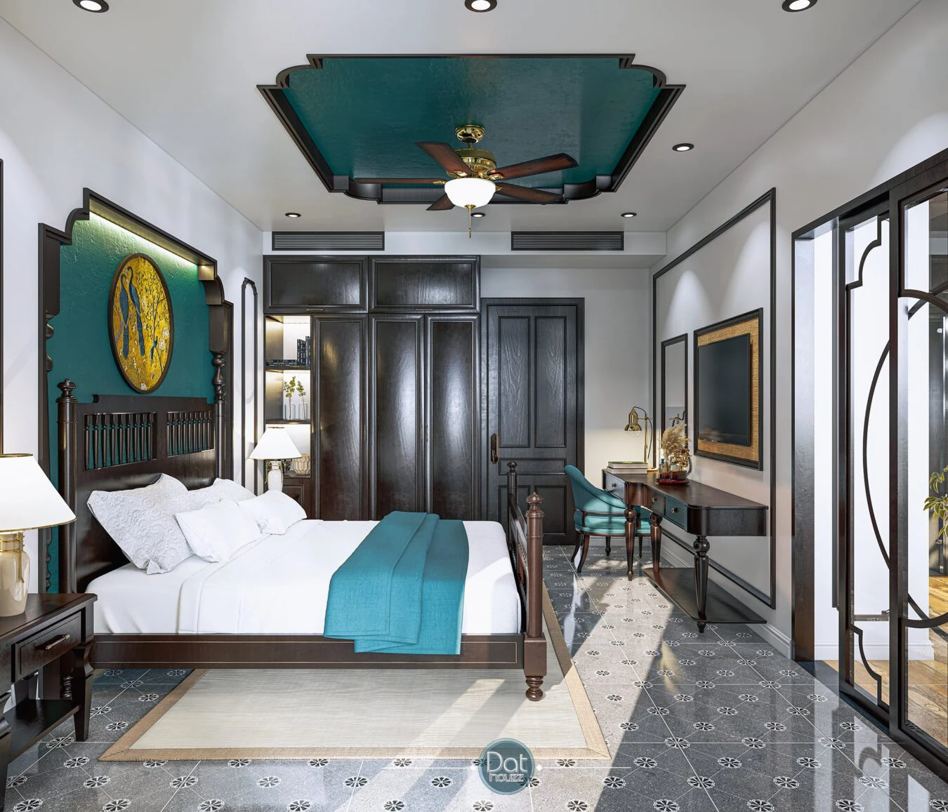 Bedroom Indochine Enscape Model Free Download ID 101000592 (Dat Houzz)